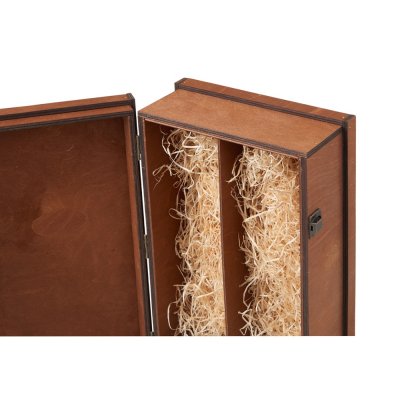 Подарочная коробка для двух бутылок «Cotes de Toul» арт. 256402box
