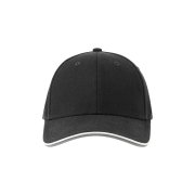 Бейсболка PILOT PIPING SANDWICH-S Черный
