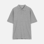 Рубашка поло унисекс Upswing, серый меланж