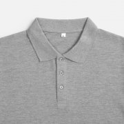 Рубашка поло унисекс Tervise, серый меланж арт. 19419.11 Рубашка поло унисекс Tervise, серый меланж арт. 19419.11