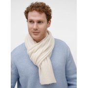 Шарф Bellish, белый (ванильный)