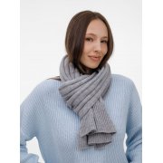 Шарф Bellish, светло-серый меланж