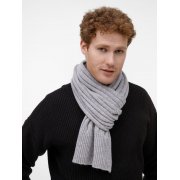 Шарф Bellish, светло-серый меланж