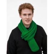 Шарф Nobilis Mono, ярко-зеленый