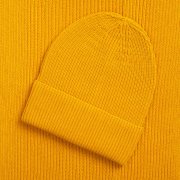 Шарф Nobilis Mono, желтый (медовый)