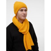 Шарф Nobilis Mono, желтый (медовый)
