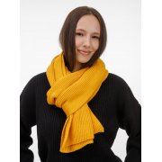 Шарф Nobilis Mono, желтый (медовый)