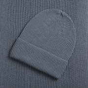 Шарф Nobilis Mono, серый (стальной)