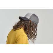 Бейсболка RAPPER COTTON-S, 5 клиньев, пластиковая застёжка Черный