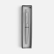 Ручка шариковая Poetica в футляре, серебристая арт. 20507.00