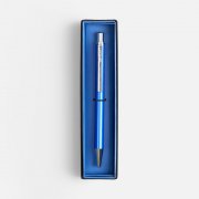 Ручка шариковая Arvent Glossy в футляре, синяя арт. 20506.40