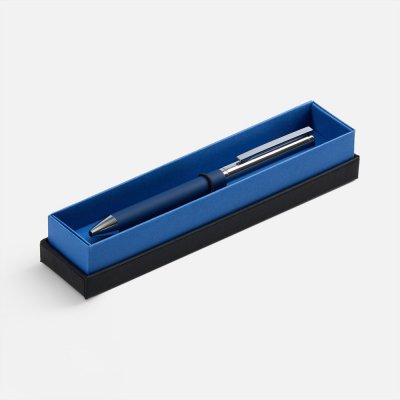 Ручка шариковая Eyeshot Soft Touch в футляре, темно-синяя арт. 20531.40 Ручка шариковая Eyeshot Soft Touch в футляре, темно-синяя арт. 20531.40