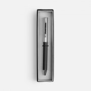 Ручка шариковая Eyeshot Soft Touch в футляре, черная арт. 20531.30