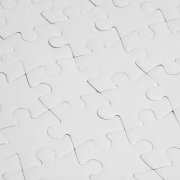 Пазл для сублимационной печати Stamper, белый