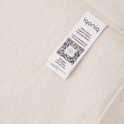 Свитшот Iqoniq Kruger из переработанного хлопка, свободный крой, унисекс, 340 г/м² арт. T9302.018.XXXL