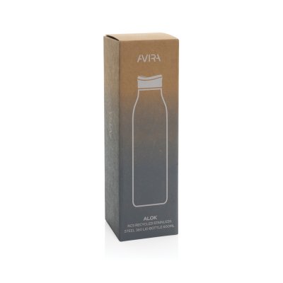 Термобутылка Avira Alok из переработанной стали RCS, 600 мл арт. P438.0925
