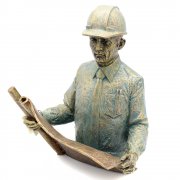 Композиция "Начальник производства" бронза с чернением арт. 50113