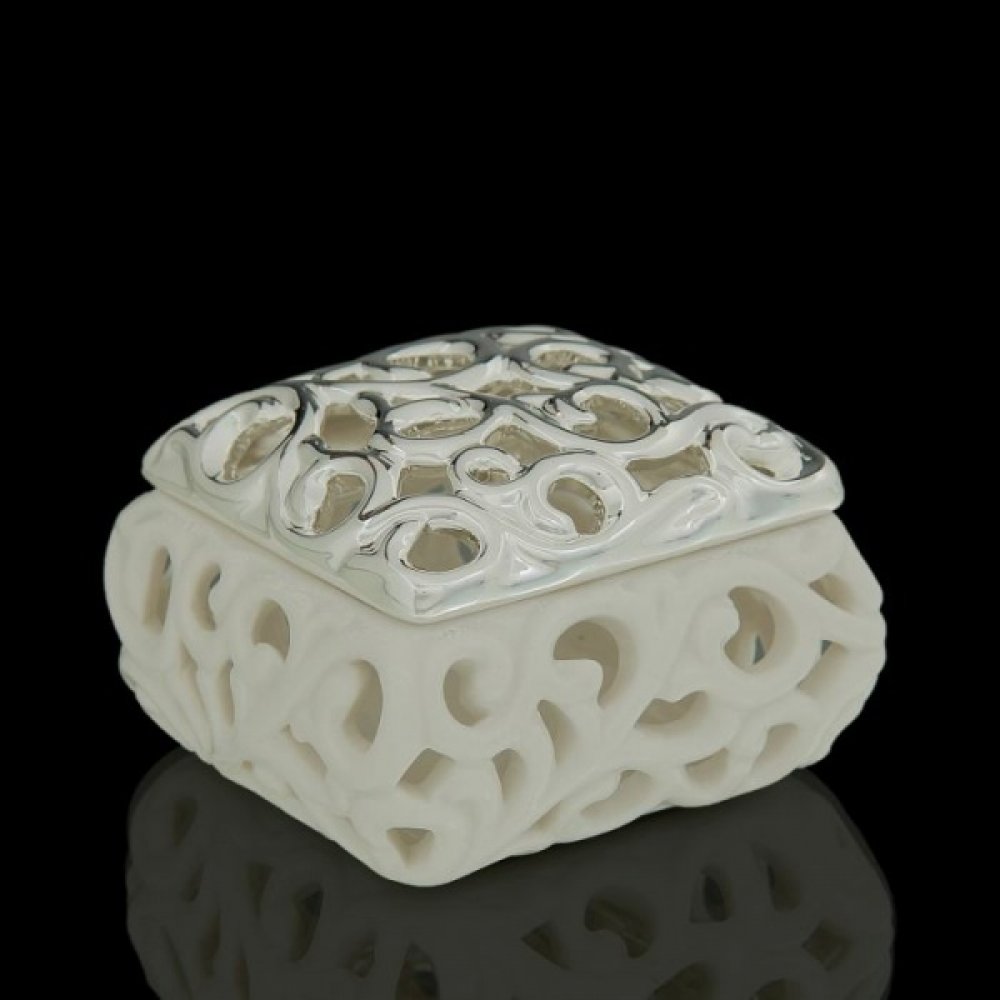 Шкатулка "Нежность", квадратная арт. 846207 Шкатулка "Нежность", квадратная арт. 846207