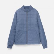 Куртка унисекс Warmbridge, синяя (джинс)