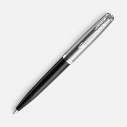 Ручка шариковая Parker 51 Black CT, черная арт. 20198.30