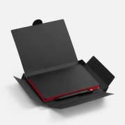 Набор Doppio, черный с красным