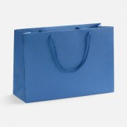 Пакет бумажный Ample Thin M, светло-синий