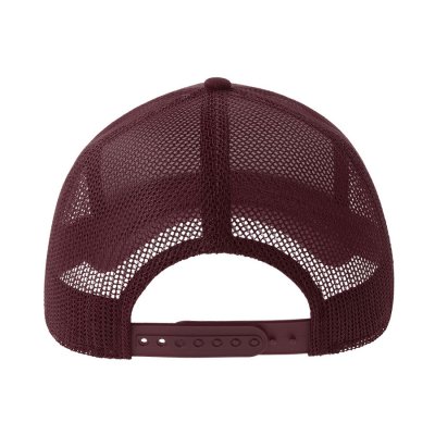 Бейсболка RAPPER COTTON-S, 5 клиньев, пластиковая застёжка Бордовый арт. 254179-S.13