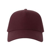 Бейсболка RAPPER COTTON-S, 5 клиньев, пластиковая застёжка Бордовый