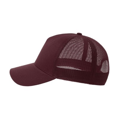 Бейсболка RAPPER COTTON-S, 5 клиньев, пластиковая застёжка Бордовый арт. 254179-S.13