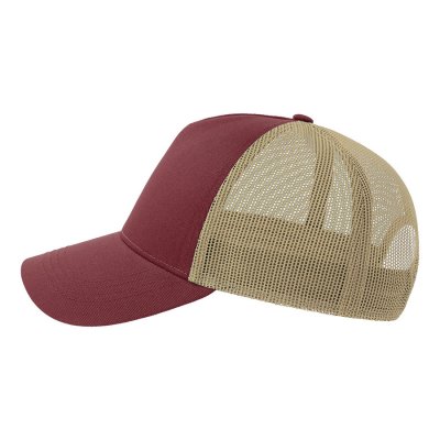Бейсболка RAPPER COTTON-S, 5 клиньев, пластиковая застёжка Бордовый арт. 254179-S.1328