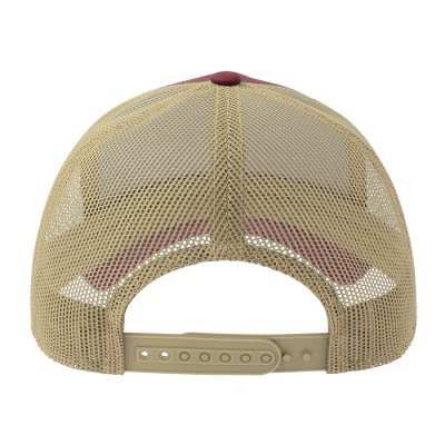 Бейсболка RAPPER COTTON-S, 5 клиньев, пластиковая застёжка Бордовый арт. 254179-S.1328