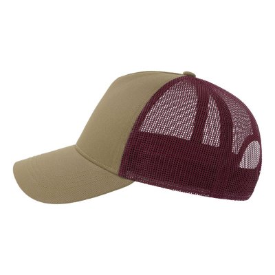 Бейсболка RAPPER COTTON-S, 5 клиньев, пластиковая застёжка Хаки арт. 254179-S.1413