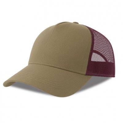 Бейсболка RAPPER COTTON-S, 5 клиньев, пластиковая застёжка Хаки арт. 254179-S.1413