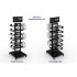 Стойка напольная с образцами_ATLANTIS BLACK RETAIL DOUBLE SIDE DISPLAY
 черный арт. ATL_KIT_ESP016_C
