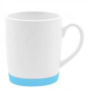 Кружка Make Me To Go, белая/голубая