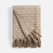 Плед Shimla, бежевый арт. 17843.00 Плед Shimla, бежевый арт. 17843.00