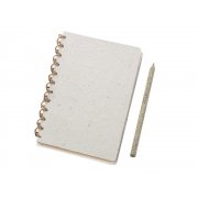 Блокнот А5 с бумажным карандашом и семенами цветов микс