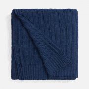 Плед Termoment, синий меланж