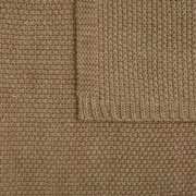 Плед Longview, коричнево-бежевый меланж