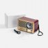 Bluetooth-колонка с радио Listenberg, коричневая арт. 17588.59