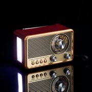 Bluetooth-колонка с радио Listenberg, коричневая арт. 17588.59 Bluetooth-колонка с радио Listenberg, коричневая арт. 17588.59