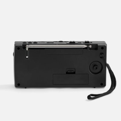 Bluetooth-колонка с радио Comradio, черная арт. 17589.30