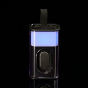 Bluetooth-колонка с подсветкой Groove, серая арт. 17643.10