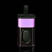 Bluetooth-колонка с подсветкой Groove, серая арт. 17643.10