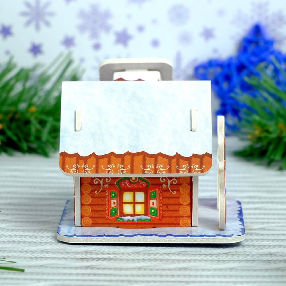 Конструктор фигурки"Дом деда мороза" 3Д 3564567 арт. 3564567 Конструктор фигурки"Дом деда мороза" 3Д 3564567 арт. 3564567