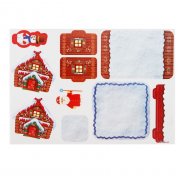 Конструктор фигурки"Дом деда мороза" 3Д   3564567 арт. 3564567