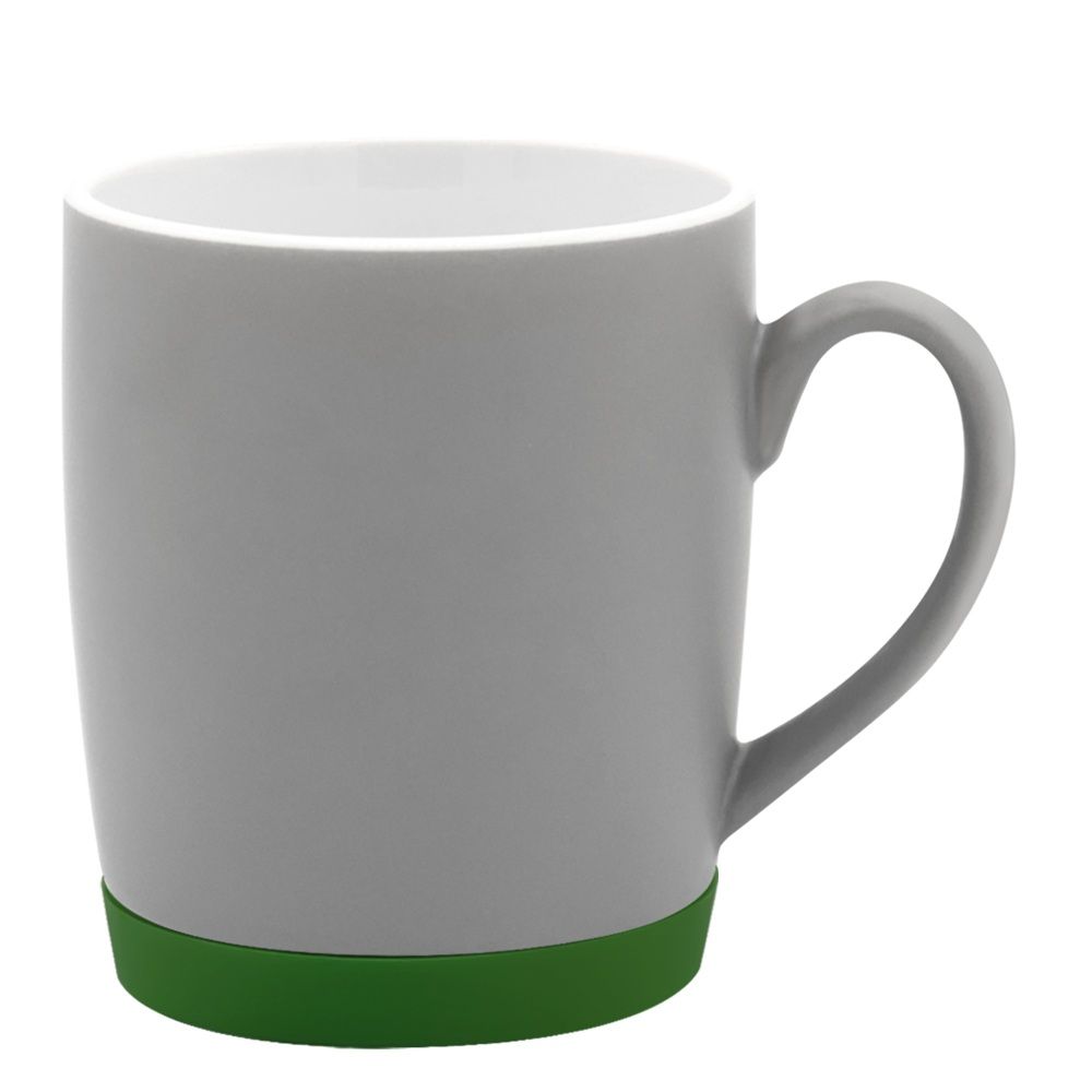 Кружка Make Me To Go, серая/бутылочно-зелёная арт. 6140.38.37 Кружка Make Me To Go, серая/бутылочно-зелёная арт. 6140.38.37