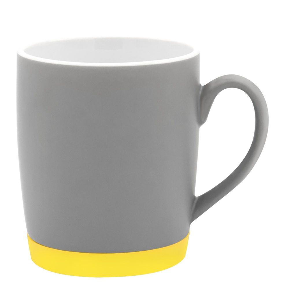 Кружка Make Me To Go, серая/жёлтая арт. 6140.38.06 Кружка Make Me To Go, серая/жёлтая арт. 6140.38.06
