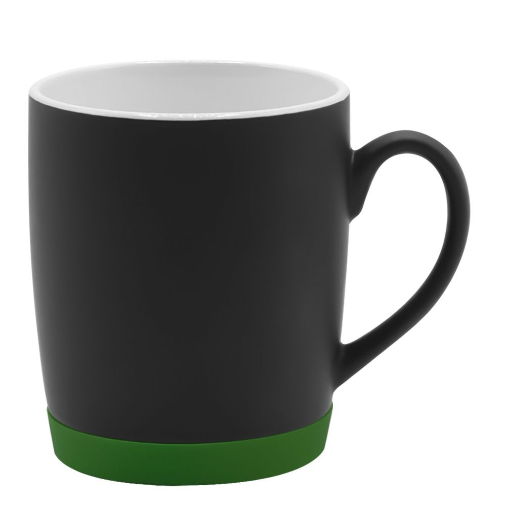 Кружка Make Me To Go, чёрная/бутылочно- зелёная арт. 6140.02.37 Кружка Make Me To Go, чёрная/бутылочно- зелёная арт. 6140.02.37