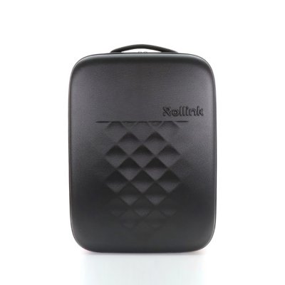 Чемодан складной Rollink Earth 55x40x20 см, 2 колеса, черный/зеленый арт. 102-21-110-390-370